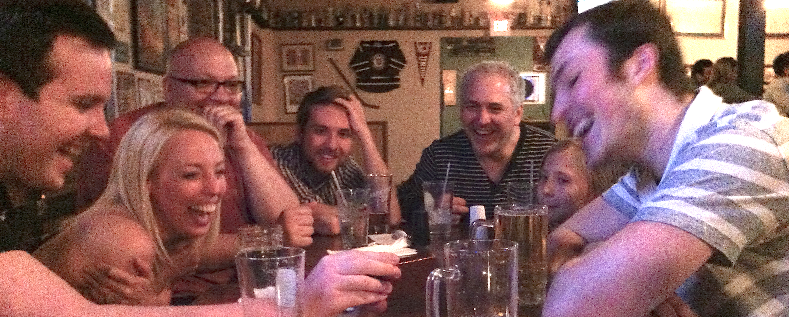 mopco members having a laugh